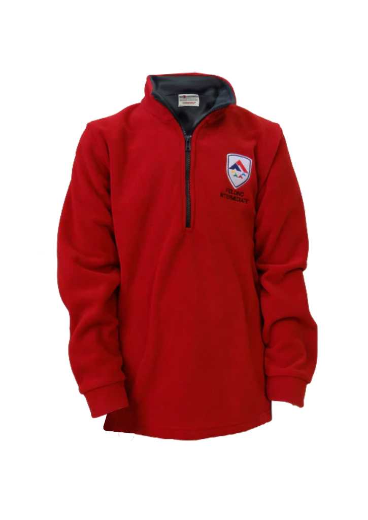 Feilding Intermediate School Fleece Red